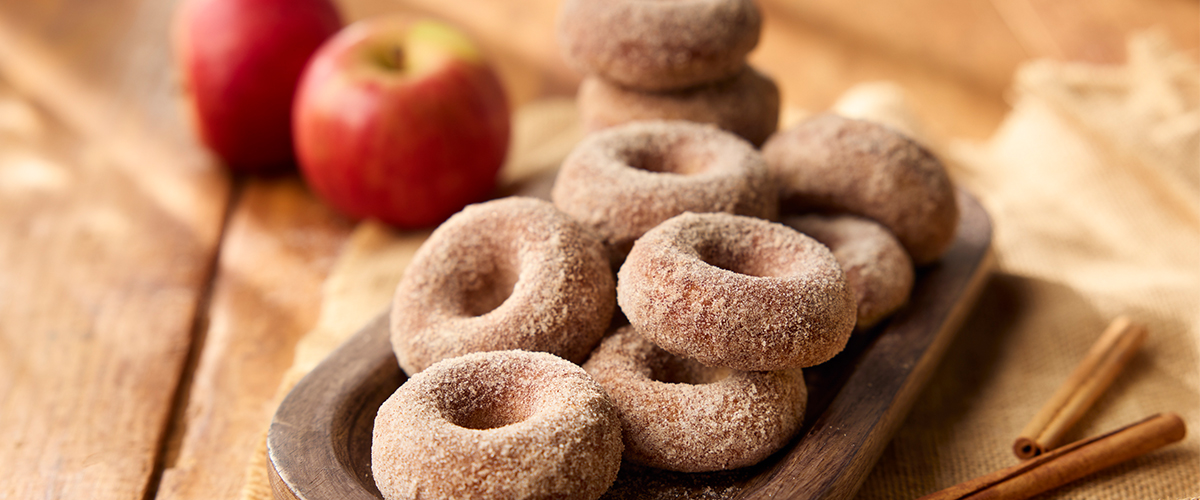 Apfelwein-Donuts