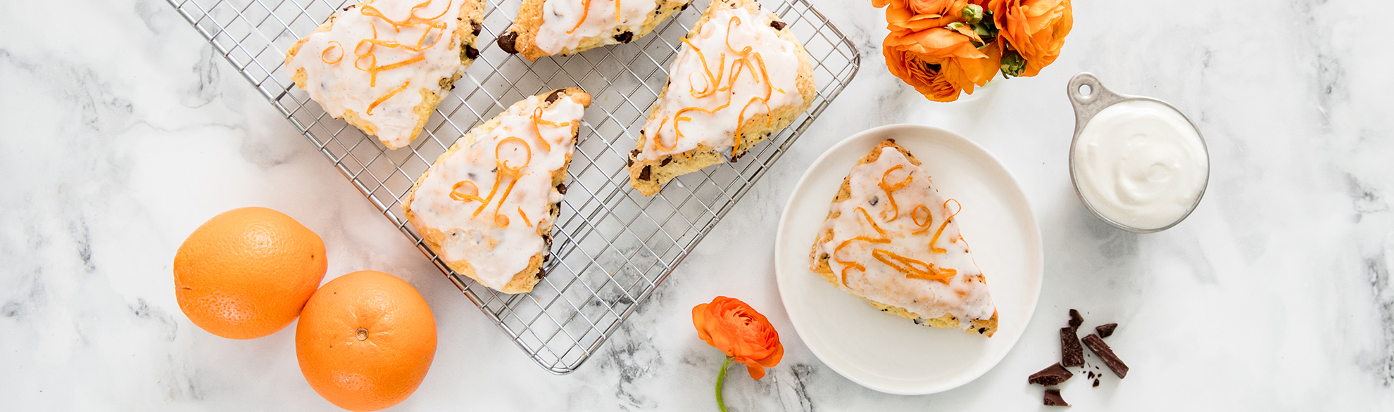 Orangen-Schokoladen-Scones