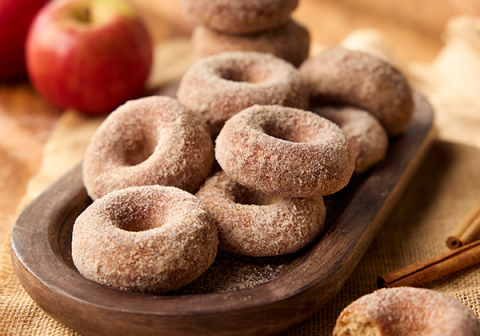 Apfelwein-Donuts